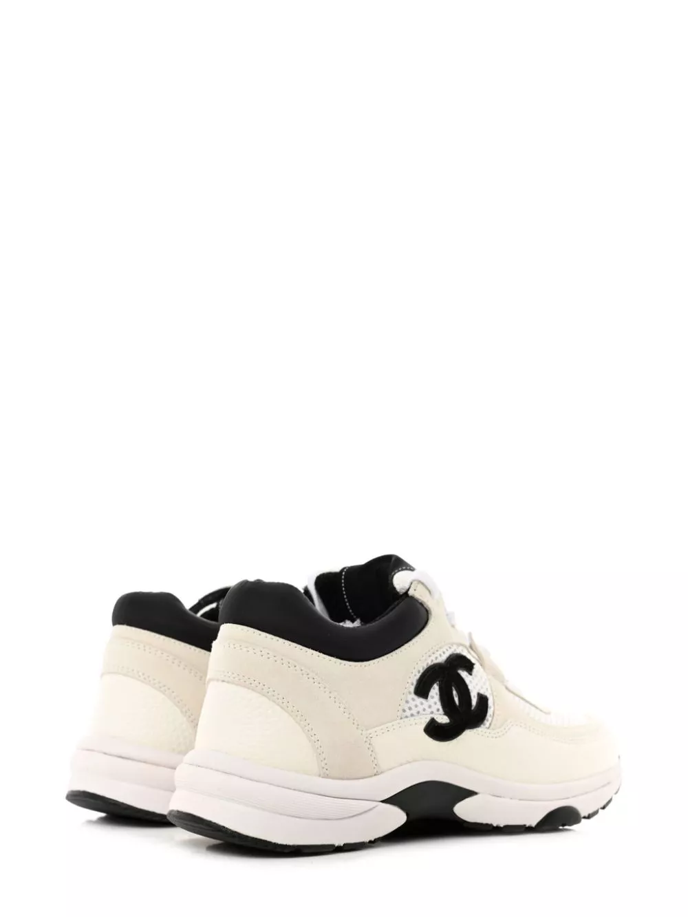 Affordable CHANEL CC suede lace-up sneakers Women 0113