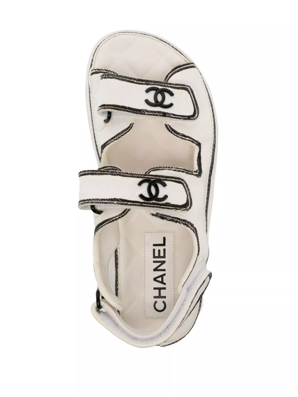 Affordable CHANEL 2022 CC logo Dad sandals Women 0114