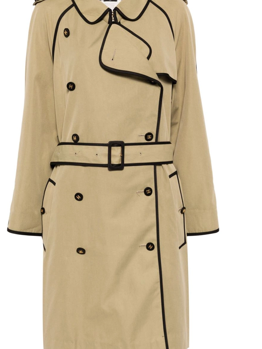 Affordable Women coat trench CHANEL 1990-2000s 0305