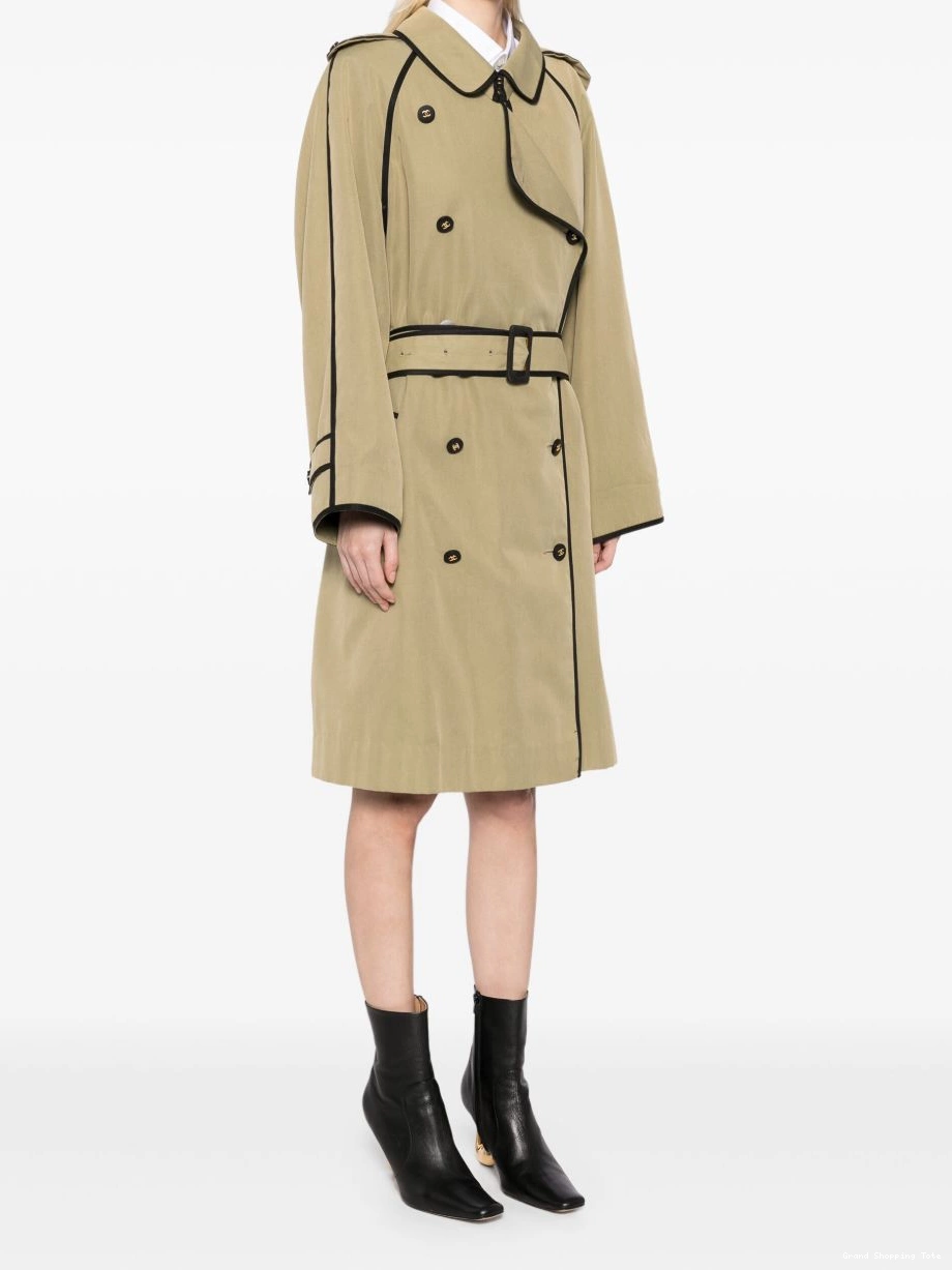 Affordable Women coat trench CHANEL 1990-2000s 0305