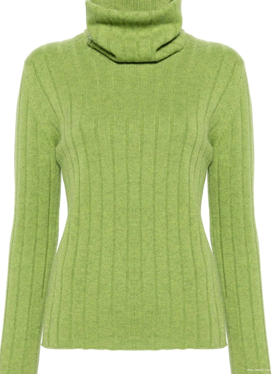 Cheap jumper ribbed 1997 Women CHANEL cashmere 0307