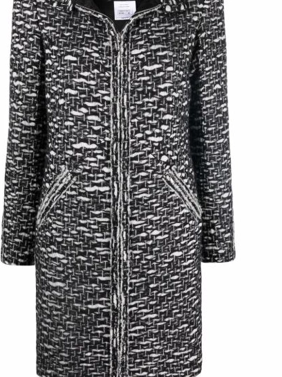 Cheap CHANEL jacket 2010 boucle zip-up Women 0303