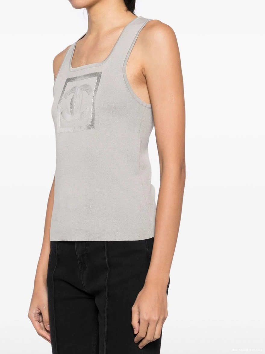 Affordable CHANEL top Line 2001 Sport sleeveless Women 0311