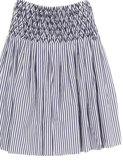 Cheap 1986-1988 skirt striped Women midi CHANEL 0304