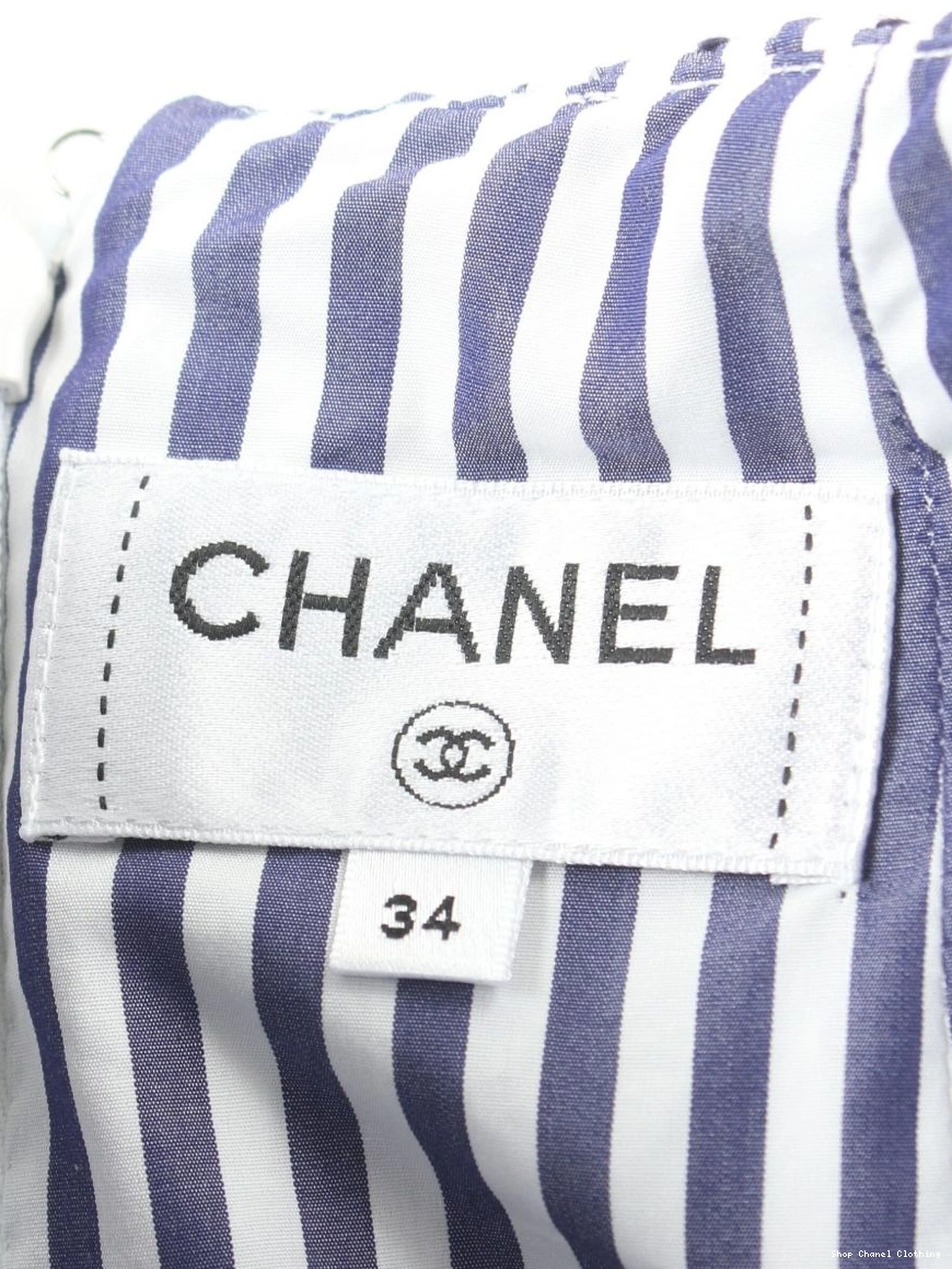 Cheap striped skirt 1986-1988 CHANEL midi Women 0309