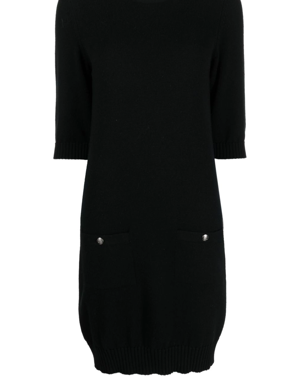 Cheap CC-button dress cashmere CHANEL Women 2008 0305